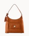 Dooney Ostrich Small Hobo Caramel ID-TZSMysL4