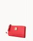 Dooney Saffiano Folded Zip Wristlet Tomato ID-3Q4cPLaO