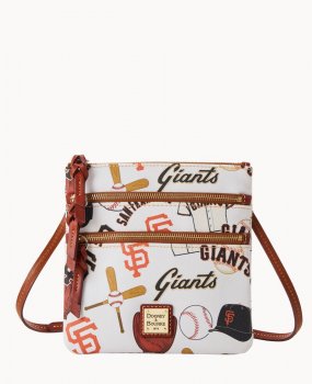 Dooney MLB Giants N S Triple Zip Crossbody GIANTS ID-vcIqlEtf