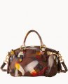 Dooney Florentine Dipinta Medium Mail Satchel Brown Tmoro ID-TTho5YED