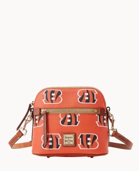 Dooney NFL Bengals Domed Crossbody Bengals ID-GKPx8M0M - Click Image to Close