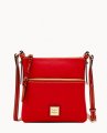 Dooney Pebble Grain Letter Carrier Red ID-o1c0IFwa