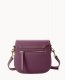 Dooney Saffiano Saddle Bag Plum Wine ID-RVzSwbQI