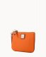 Dooney Pebble Grain Stadium Wristlet Clementine ID-PLmZ2NWY