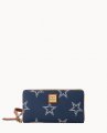 Dooney NFL Cowboys Large Zip Around Wristlet Cowboys ID-pRE5Z4nY