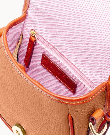Dooney All Weather Leather 2 Duck Bag Caramel ID-V2z0ruMl - Click Image to Close
