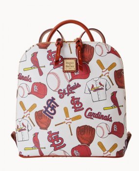 Dooney MLB Cardinals Zip Pod Backpack CARDINALS ID-rwu38MMB