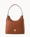 Dooney Pebble Grain Hobo Caramel ID-syzNhOLl