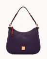 Dooney Pebble Grain Kiley Hobo Plum Wine ID-fAK4RPUN