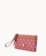 Dooney NFL 49ERS Double Zip Wristlet San Francisco 49ERS ID-9OTganM7