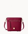 Dooney Saffiano Small Zip Crossbody Cranberry ID-pr4RHXL5