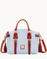 Dooney Pebble Grain Bristol Satchel Glacier Blue ID-Dy9NOIEs