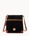 Dooney Suede Tassel Crossbody Black ID-3UkVdcVp