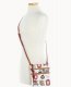 Dooney Collegiate Ohio State N S Triple Zip Crossbody OHIO STATE ID-Rn1NrKZP