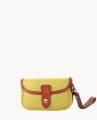 Dooney Oncour Twist Flap Wristlet Butter ID-9SyNykJs