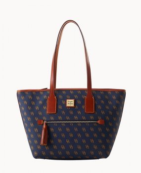 Dooney Gretta Small Tote Navy ID-6lmMwR1U