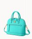 Dooney Saffiano Domed Zip Satchel Mint ID-WzFl9RaN