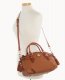 Dooney Pebble Grain Medium Mail Satchel Caramel ID-zmHbfydt