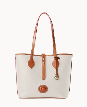 Dooney All Weather Leather 3.0 Tote 36 Vanilla ID-MyvcWegx