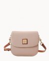 Dooney Pebble Grain Saddle Bag Oyster ID-yK4Xx1fB