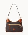 Dooney Pebble Grain Hobo Brown Tmoro ID-A8QWH5PI