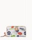 Dooney NFL Seahawks Large Zip Around Wristlet SEAHAWKS ID-hW2bo3K6