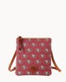 Dooney NFL 49ERS Small North South Top Zip Crossbody 49ERS ID-LmOaFByL