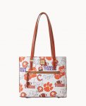 Dooney Collegiate Clemson Shopper CLEMSON ID-y0Rryv3e