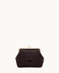 Dooney Florentine Large Framed Purse Brown Tmoro ID-9axARRHB