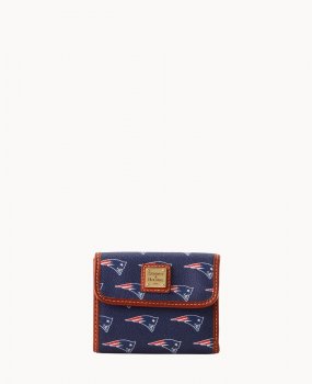 Dooney NFL Patriots Flap Credit Card Wallet PATRIOTS ID-gE4mCiLx