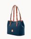 Dooney Pebble Grain Small Briana with Pouch Midnight Blue ID-Ww4V5VgE