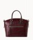 Dooney Denison Domed Satchel Bordeaux ID-xLY5ZtDl