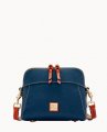 Dooney Pebble Grain Cameron Crossbody Midnight Blue ID-WcwbEXBO