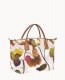 Dooney Roberta Pieri Flower Classic Small Robertina Tote White ID-NLP0WR7P
