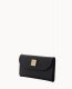 Dooney Saffiano Continental Clutch Black ID-NMrjEXN6