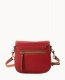 Dooney Pebble Grain Saddle Bag Red ID-S4VdVdkd