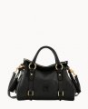 Dooney Florentine Satchel Black Black ID-mS3265ni