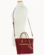 Dooney Pebble Grain Handle Tote Wine ID-US4Ry5HZ