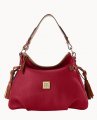 Dooney Pebble Grain Hobo Wine ID-i2JkJ92e