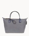 Dooney Roberta Pieri Tatami Classic Small Robertina Tote Midnight Blue ID-ULKH2kcc