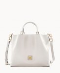 Dooney Saffiano Large Barlow Ecru ID-ERNFgrwn