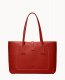 Dooney Henrys Zip Top Tote Red ID-rl9NQynO