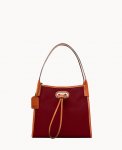 Dooney Oncour Cabriolet Mini Full Up Claret ID-64rNKI8S