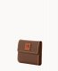 Dooney Pebble Grain Small Flap Credit Card Wallet Bark ID-Zex4i95c