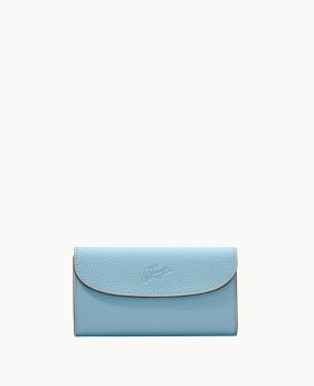 Dooney Henrys Continental Clutch Turquoise ID-XIltwdjN
