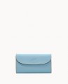 Dooney Henrys Continental Clutch Turquoise ID-XIltwdjN