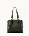 Dooney Florentine Large Zip Barlow Black Black ID-uJAGeP3T