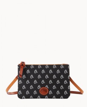 Dooney MLB Orioles Top Zip Crossbody Orioles ID-PyJVhTBk