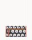 Dooney NFL Steelers Continental Clutch STEELERS ID-avn3O08q