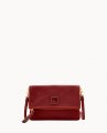 Dooney Florentine Foldover Zip Crossbody Bordeaux ID-7gjTUwI5